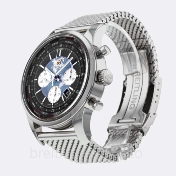 Breitling Transocean Chronograph Men's AB0510U4.BB62 45mm Watch Bracelet