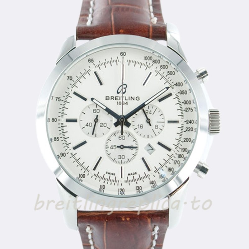 Breitling Transocean Chronograph Men's TransoceanW011 46mm Quartz