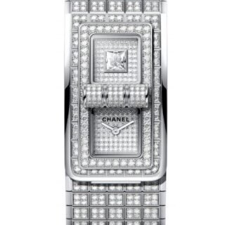 Chanel CODE COCO White gold and brilliant-cut diamonds Replica Watch H5152