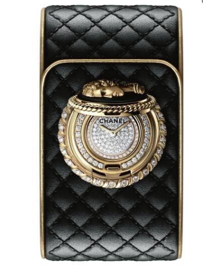 Chanel Mademoiselle Privé Bouton Gabrielle Replica Watch H7068