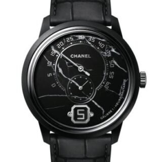 Chanel Monsieur Marble Replica Watch H6216