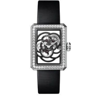 Chanel Premiere Camelia Skeleton Watch Replica H5251