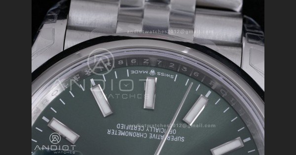DateJust 36 SS 126200 VSF 1:1 Best Edition 904L Steel Green Dial on Jubilee Bracelet VS3235