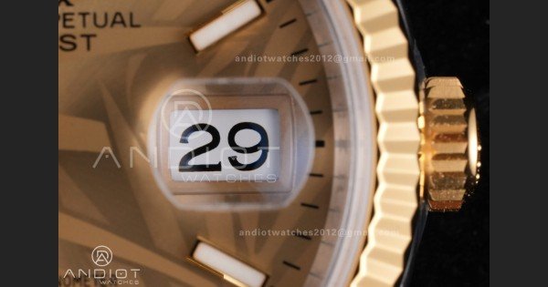 DateJust 36 SS 126233 VSF 1:1 Best Edition 904L Steel YG Leaves Dial on Jubilee Bracelet VS3235