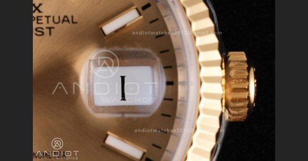 DateJust 36 SS/YG 126233 VSF 1:1 Best Edition 904L Steel YG Sitck Dial on Jubilee Bracelet VS3235