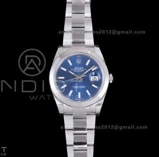 DateJust 41 126300 904L SS VSF 1:1 Best Edition Blue Dial on Oyster Bracelet VS3235