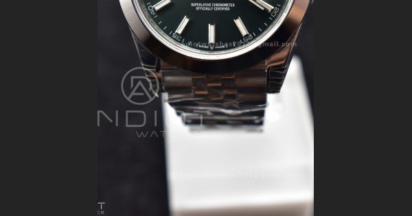 DateJust 41 126330 904L SS VSF 1:1 Best Edition Green Dial On Jubilee Bracelet VS3235