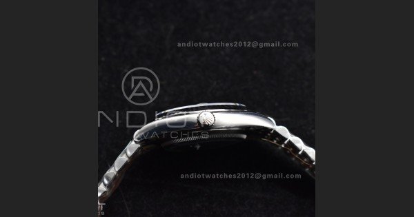 DateJust 41 126330 Wimbledon 904L SS ARF 1:1 Best Edition Gray Dial Green Roman On Jubilee Bracelet Vr3235