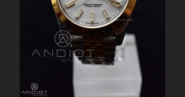 DateJust 41 126331 VSF 1:1 Best Edition 904L Steel Yellow Gold Dial On SS/YG Jubilee Bracelet VS3235