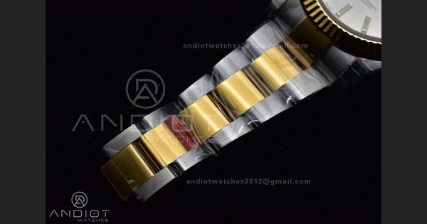 DateJust 41 126333 904L SS/YG VSF 1:1 Best Edition Silver Dial on Oyster Bracelet VS3235