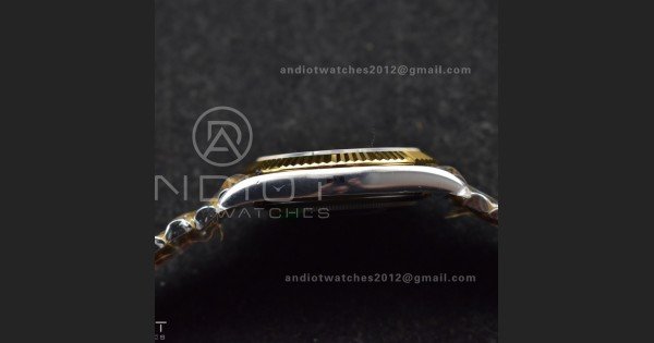 DateJust 41 126333 SS/YG ARF 1:1 Best Edition 904L Steel Gray Green Roman Dial on SS/YG Jubilee Bracelet SH3235 (Gain Weight)