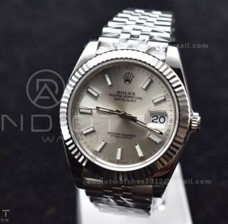 DateJust 41 126334 904L SS VSF 1:1 Best Edition Silver Dial on Jubilee Bracelet VS3235
