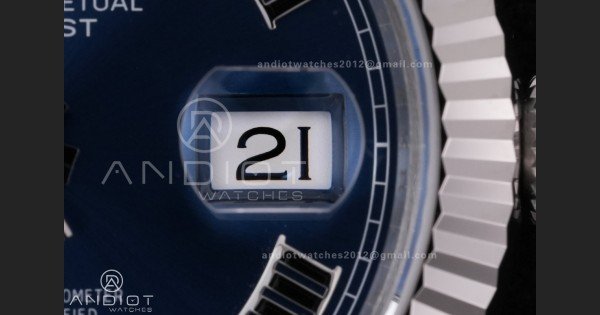 DateJust 41 126334 904L SS VSF 1:1 Best Edition V2 Blue Dial Roman Marker On Jubilee Bracelet DD3235