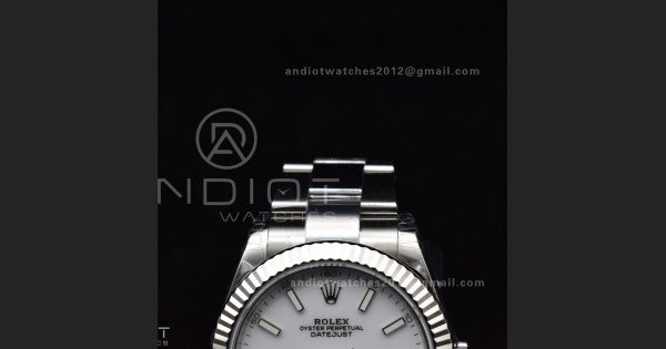 DateJust 41 126334 904L SS VSF 1:1 Best Edition White Dial On Oyster Bracelet VS3235