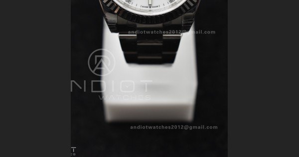 DateJust 41 126334 904L SS VSF 1:1 Best Edition White Dial On Oyster Bracelet VS3235