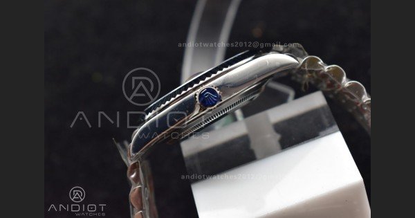 DateJust 41 126334 DIWF 1:1 Best Edition 904L Steel Blue Stick Dial on Jubilee Bracelet SA3235