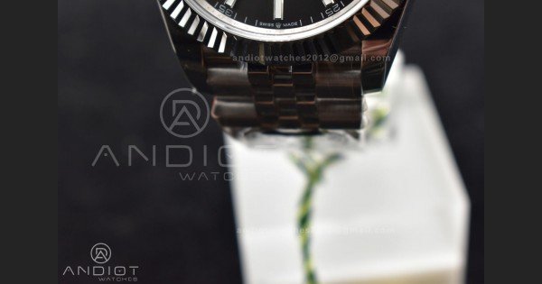 DateJust 41 126334 DIWF 1:1 Best Edition 904L Steel Grey Stick Dial on Jubilee Bracelet SA3235