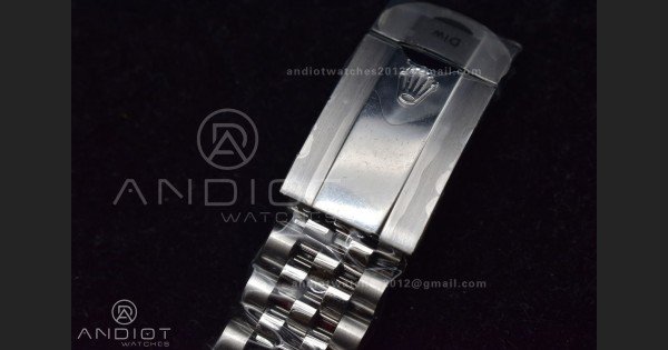 DateJust 41 126334 DIWF 1:1 Best Edition 904L Steel White Stick Dial on Jubilee Bracelet SA3235