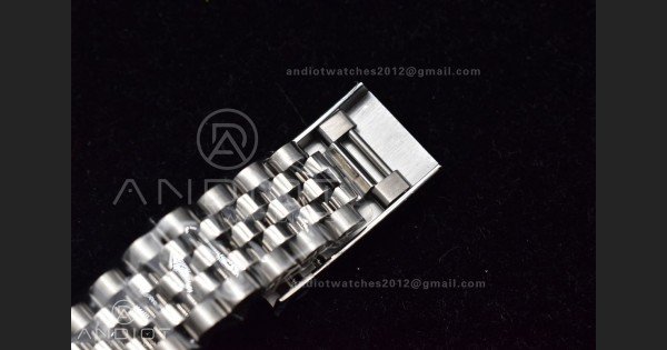 DateJust 41 126334 DIWF 1:1 Best Edition 904L Steel White Stick Dial on Jubilee Bracelet SA3235