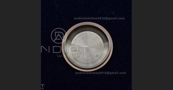 DayDate 36 RG QF Best Edition 904L Steel Grey Dial with Square Diamond on President Bracelet vr3255 V5 (Gain Weight)