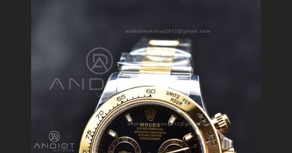 Daytona 116503 BTF 1:1 Best Edition 904L SS Case and Bracelet Black Dial SA4130