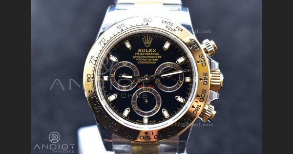 Daytona 116503 BTF 1:1 Best Edition 904L SS Case and Bracelet Black Dial SA4130