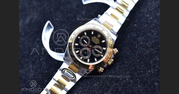 Daytona 116503 BTF 1:1 Best Edition 904L SS Case and Bracelet Black Dial SA4130