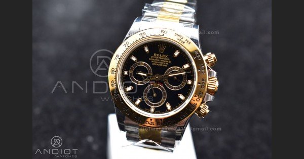 Daytona 116503 BTF 1:1 Best Edition 904L SS Case and Bracelet Black Dial SA4130