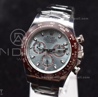 Daytona 116506 Brown Ceramic BTF 1:1 Best Edition Ice Blue Dial on SS Bracelet SA4130 V2