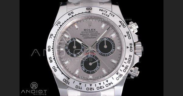 Daytona 116509 904 SS BTF 1:1 Best Edition Gray Dial On 904L SS Bracelet DD4130
