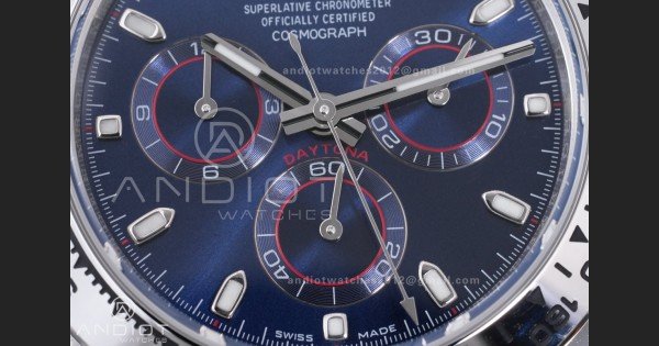 Daytona 116509 BTF 1:1 Best Edition 904L SS Case and Bracelet Blue Dial DD4130