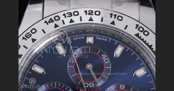 Daytona 116509 BTF 1:1 Best Edition 904L SS Case and Bracelet Blue Dial DD4130