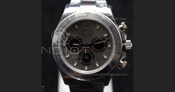 Daytona 116509 QF 1:1 Best Edition Grey Dial on SS Bracelet SA4130