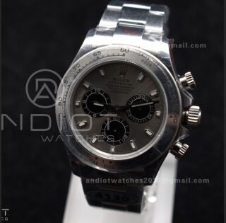 Daytona 116509 QF 1:1 Best Edition Grey Dial on SS Bracelet SA4130