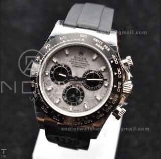 Daytona 116519 QF 1:1 Best Edition Gray Dial on Oysterflex Rubber Strap SA4130