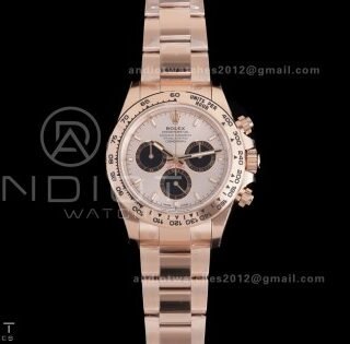 Daytona 126505 Gain Weight VSF 1:1 Best Edition RG Dial Black Sub-dial On Oyster Bracelet DD4131