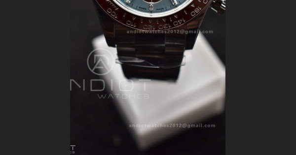 Daytona 126506 904L SS VSF 1:1 Best Edition Ice Blue Dial Sticks Markers on 904L SS Bracelet Super Clone Asian DD4131
