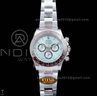 Daytona 126506 Gain Weight QF 1:1 Best Edition Ice Blue Dial Stick Markers on Bracelet SH4131 V6