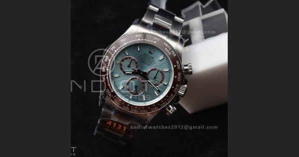 Daytona 126506 QF 1:1 Best Edition Ice Blue Dial Stick Marker on SS/YG Braclet SH4131 V5