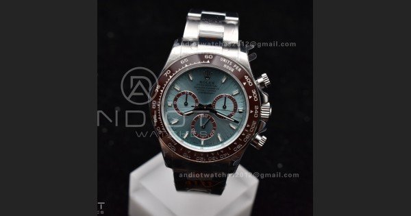 Daytona 126506 QF 1:1 Best Edition Ice Blue Dial Stick Marker on SS/YG Braclet SH4131 V5