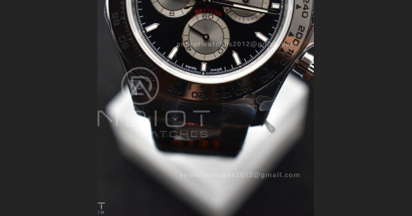 Daytona 126509 QF 1:1 Best Edition Black/Silver Dial on SS Bracelet SH4131 V5