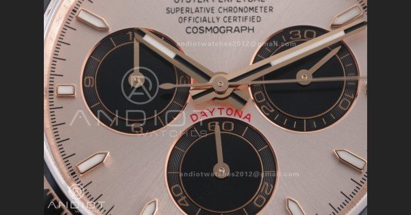 Daytona 126515 Gain Weight VSF 1:1 Best Edition RG Dial Black Sub-dial Stick Marker On Oyster-flex Strap DD4131