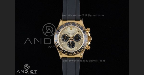 Daytona 126518 QF 1:1 Best Edition YG Dial on Oysterflex Strap QF4131 V10 (Gain Weight)