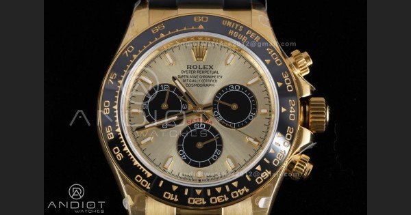 Daytona 126518 QF 1:1 Best Edition YG Dial on Oysterflex Strap QF4131 V10 (Gain Weight)