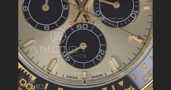 Daytona 126518 QF 1:1 Best Edition YG Dial on Oysterflex Strap QF4131 V10 (Gain Weight)