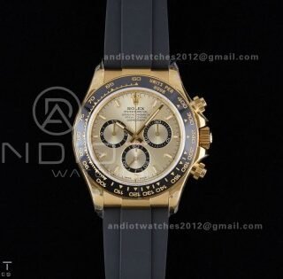 Daytona 126518 QF 1:1 Best Edition YG Dial on Oysterflex Strap QF4131 V10 (Gain Weight)