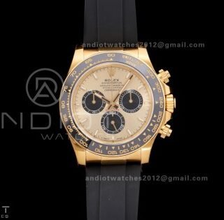 Daytona 126518 VSF 1:1 Best Edition YG/Black Dial on Oysterflex Strap DD4801