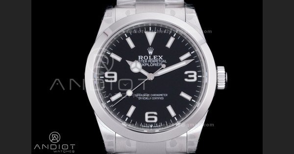 Explorer 40 224270 904L Steel VSF 1:1 Best Edition on SS Bracelet VS3230