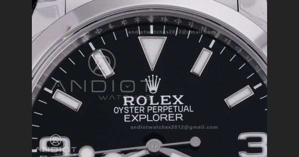 Explorer 40 224270 904L Steel VSF 1:1 Best Edition on SS Bracelet VS3230