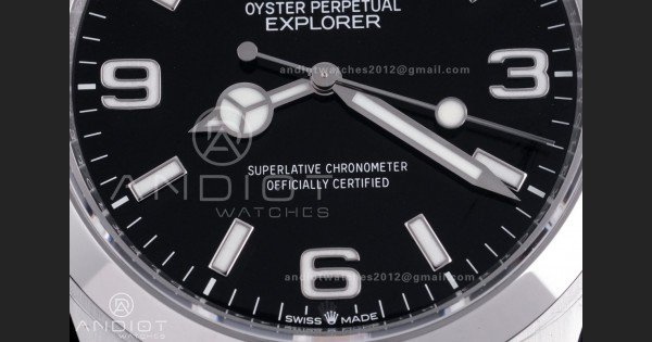 Explorer 40 224270 904L Steel VSF 1:1 Best Edition on SS Bracelet VS3230